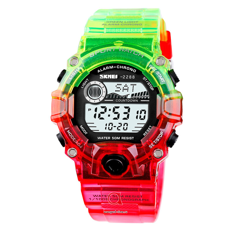   Skmei 2288GNRD green/red  