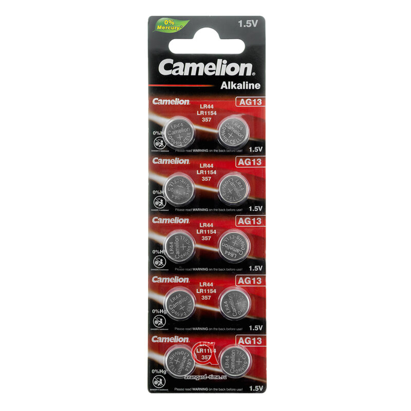    Camelion AG13/10BL LR44  