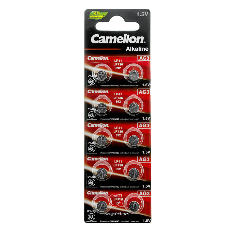    Camelion AG3/10BL LR41  