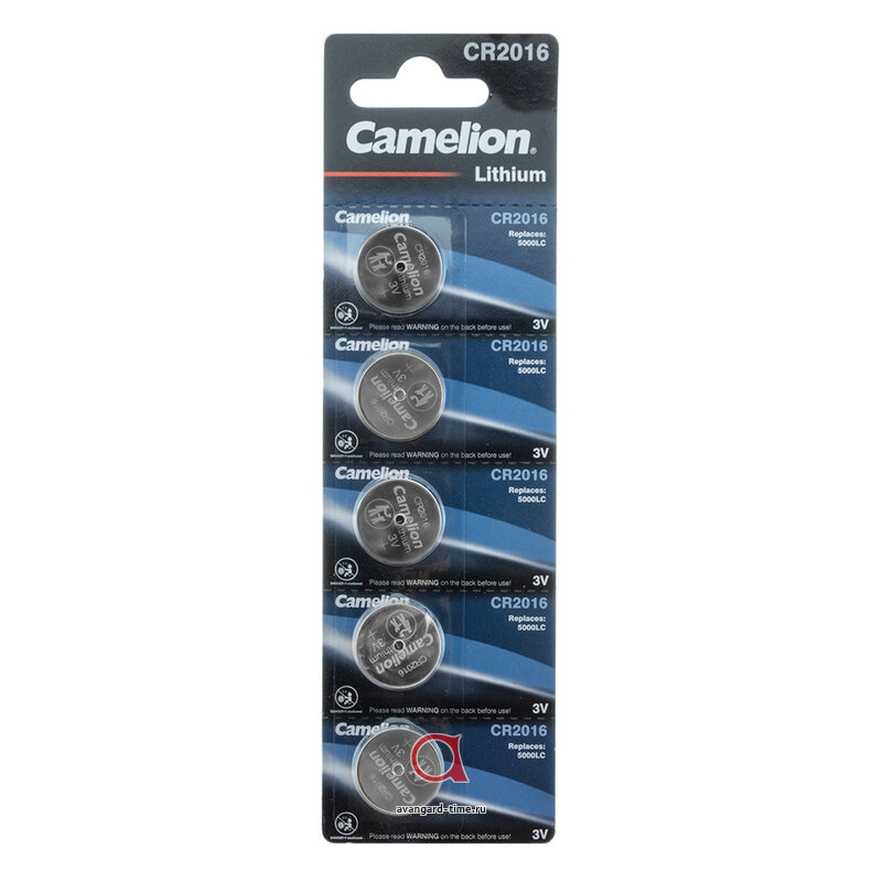    Camelion CR2016/5BL Lithium  