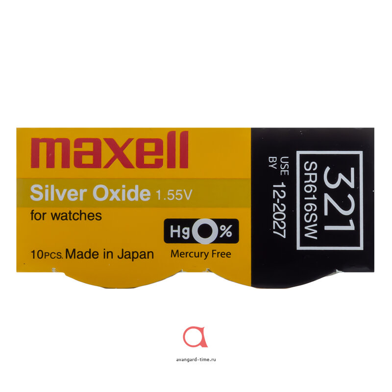    MAXELL SR-616SW (321) 10BOX  