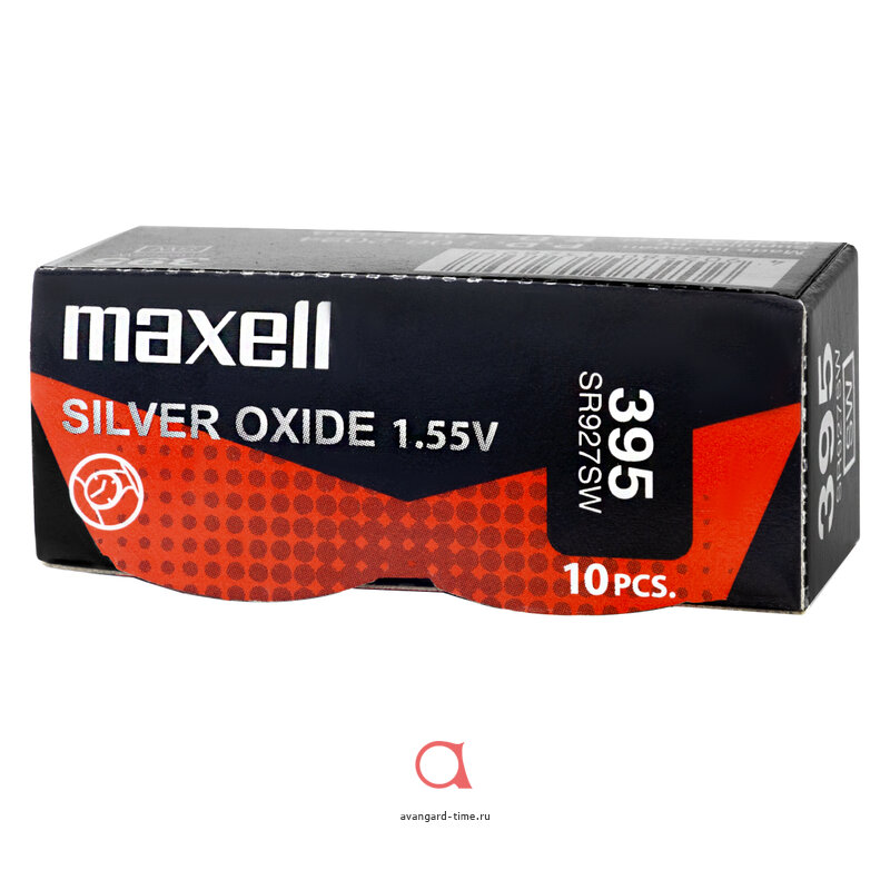   Maxell SR-927SW (395) 0% Hg   10BOX  
