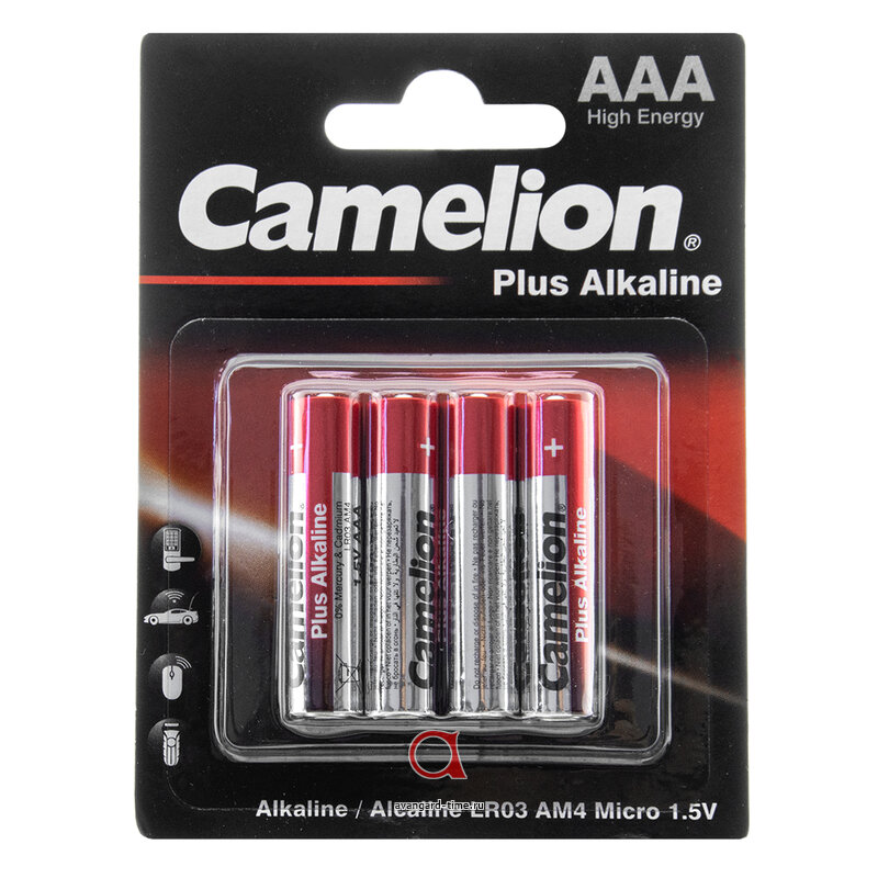    Camelion LR03/4BL Plus Alkaline  