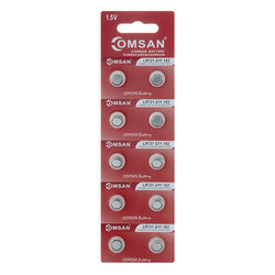 COMSAN AG11, ALKALINE 10BL