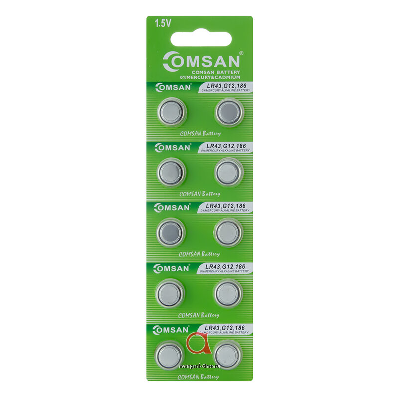    COMSAN AG12, ALKALINE 10BL  