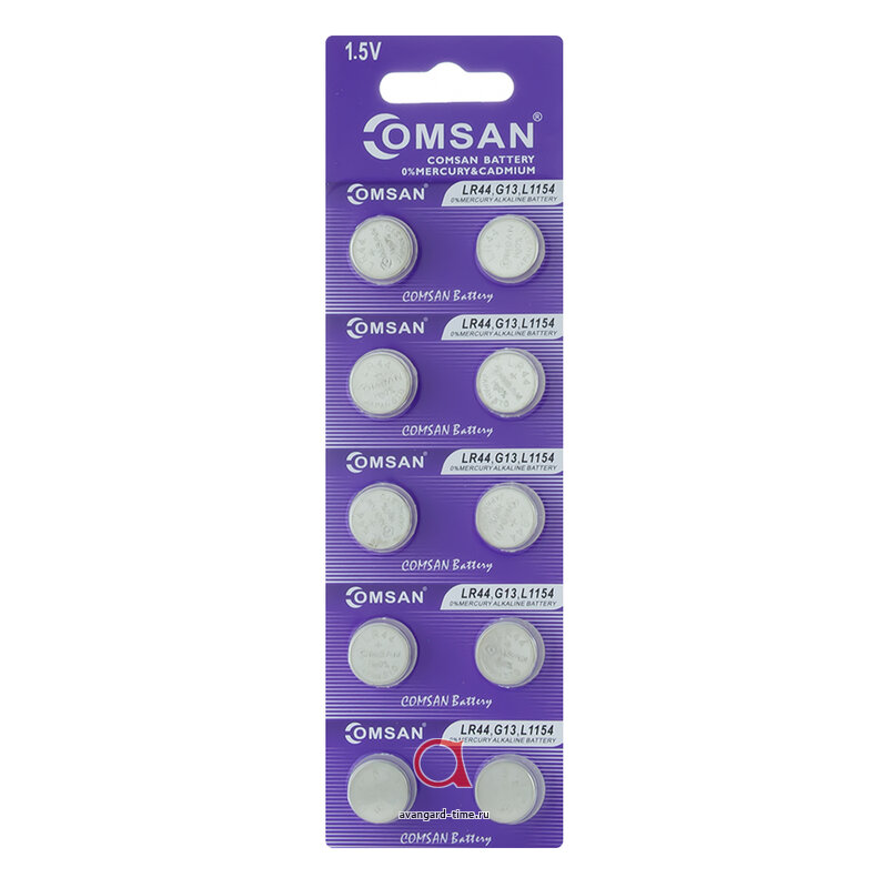    COMSAN AG13, ALKALINE 10BL  