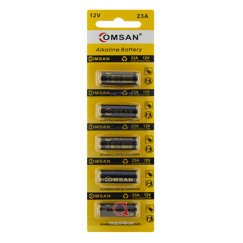    COMSAN LR23A, ALKALINE 5BL  