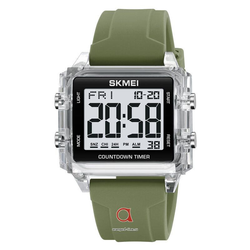   Skmei 2320LTGN white transparent /light green  