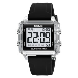 Skmei 2320WTBK white transparent /black