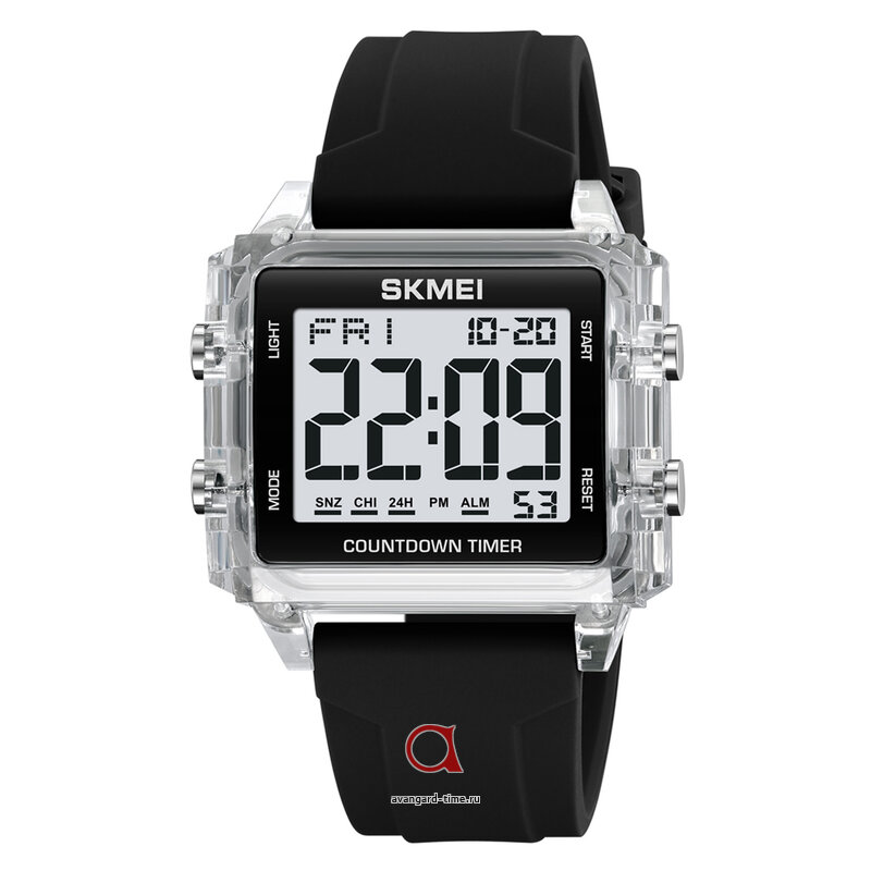   Skmei 2320WTBK white transparent /black  