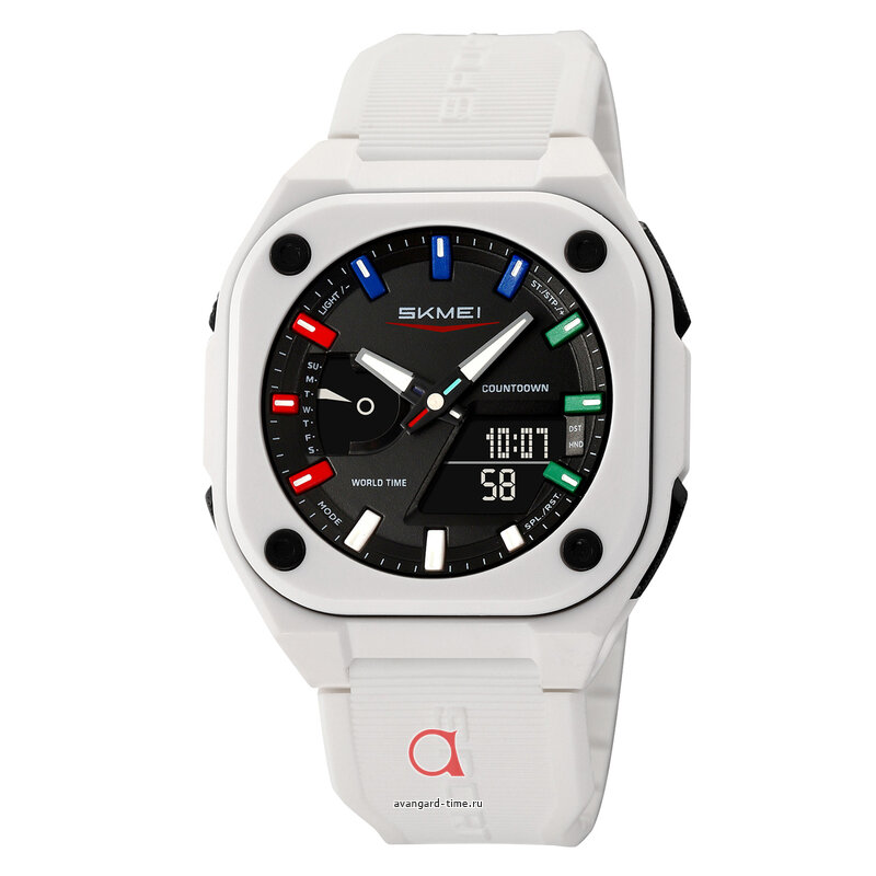 �������� ���� Skmei 2328WT white ������ �����