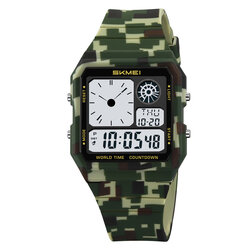 Skmei 2347CMGN army green camo