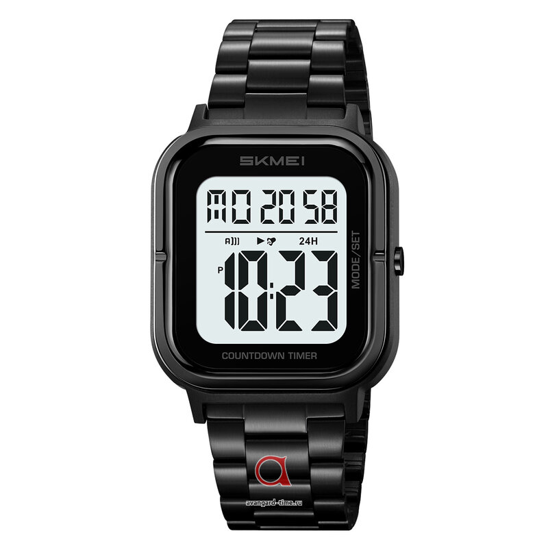   Skmei 2316BKWT black/white-steel  