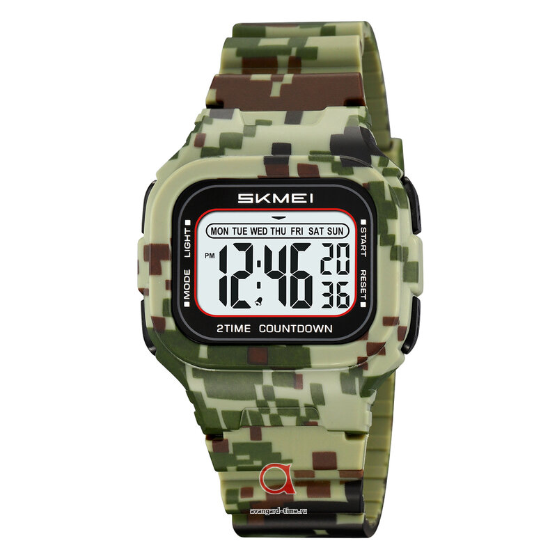   Skmei 2343CMGN army green camo  