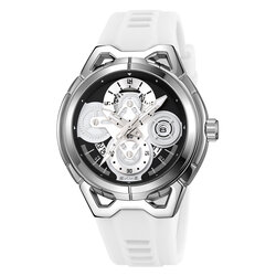 Skmei 9349SIWT silver/white