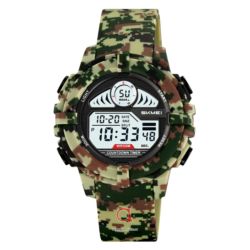   Skmei 2130CMGN army green camo  