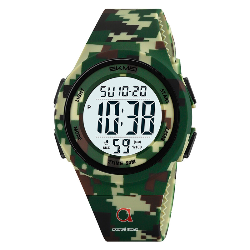   Skmei 2286CMGN army green camo  