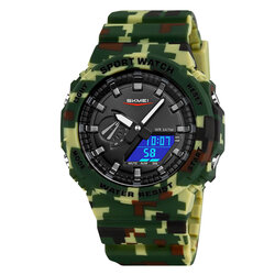 Skmei 2351CMGN army green camo