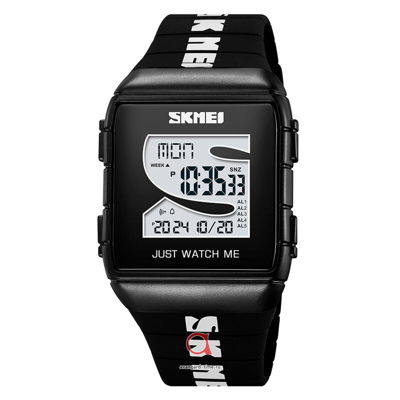   Skmei 2055BKWT black/white  