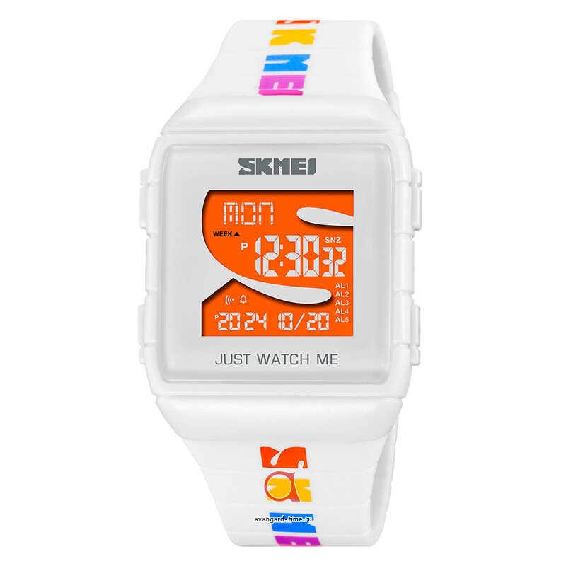 Наручные часы Skmei 2055WTOG white/orange купить оптом