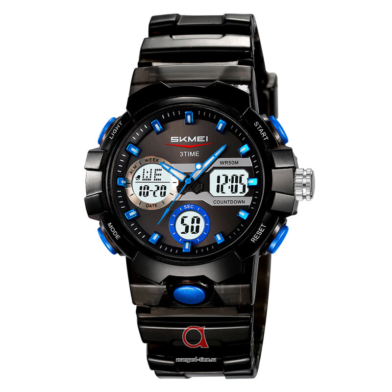 �������� ���� Skmei 2386BKBU black/blue ������ �����