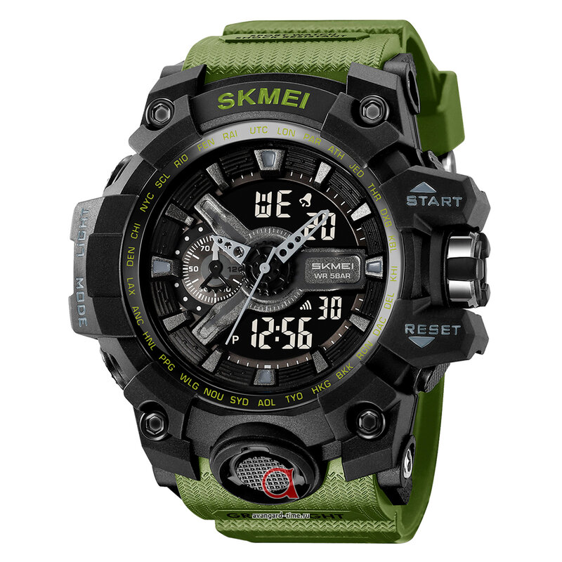 �������� ���� Skmei 2396AG army green ������ �����