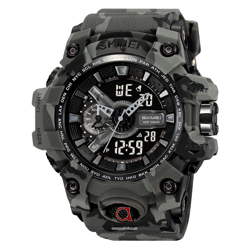 Наручные часы Skmei 2396CMGY grey camo купить оптом
