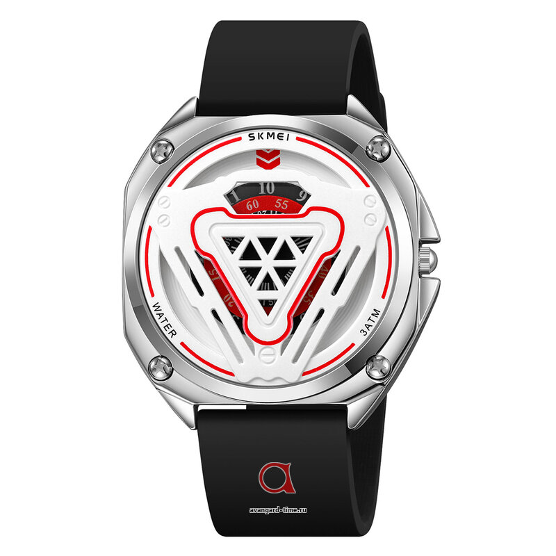   Skmei 2062SIRD silver/red  