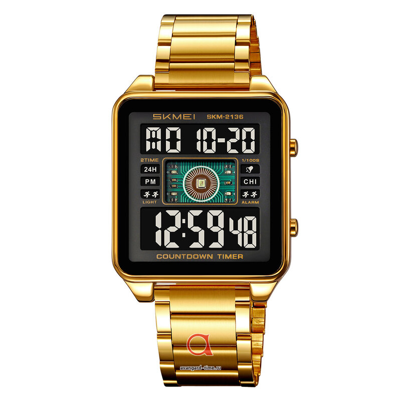   Skmei 2136GDBK gold/black  