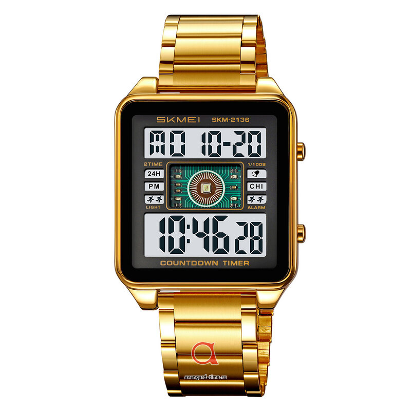   Skmei 2136GDWT gold/white  