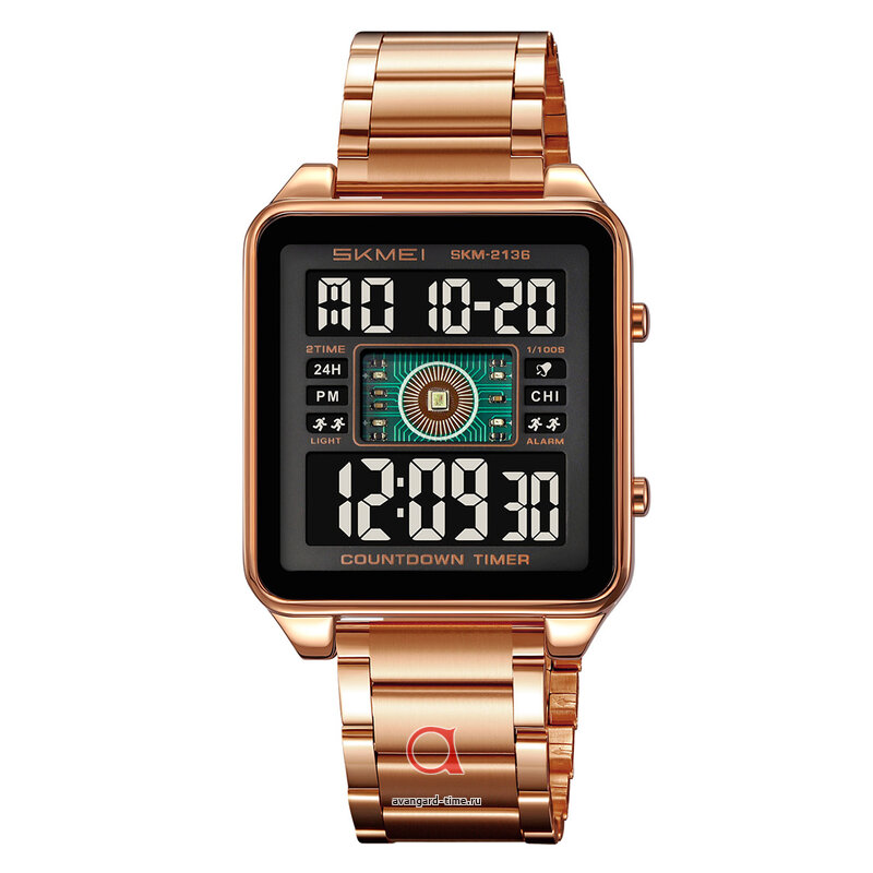   Skmei 2136RGBK rose gold/black  