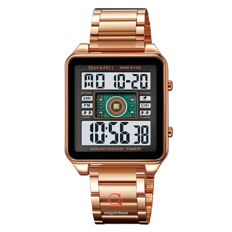   Skmei 2136RGWT rose gold/white  