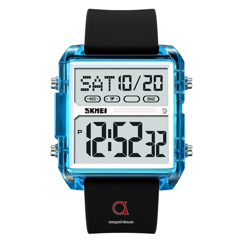   Skmei 2246BU blue-transparent  