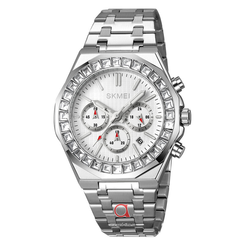   Skmei 2380SIWT silver/ white  