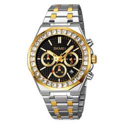 Skmei 2380TGDBK silver gold/black