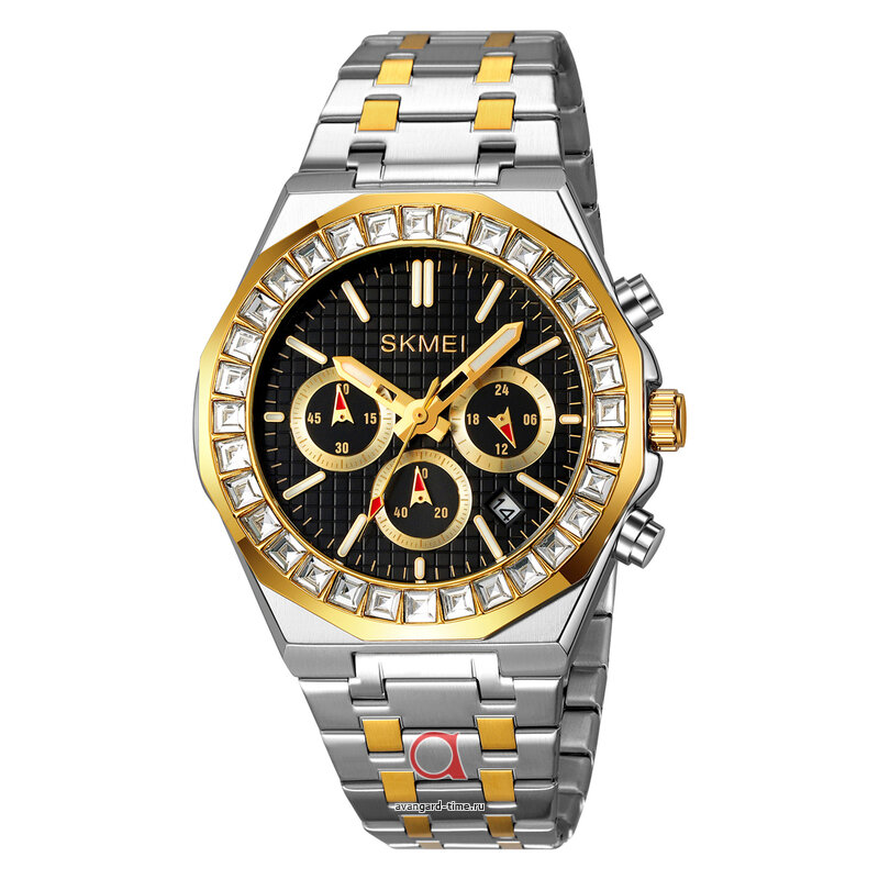   Skmei 2380TGDBK silver gold/black  