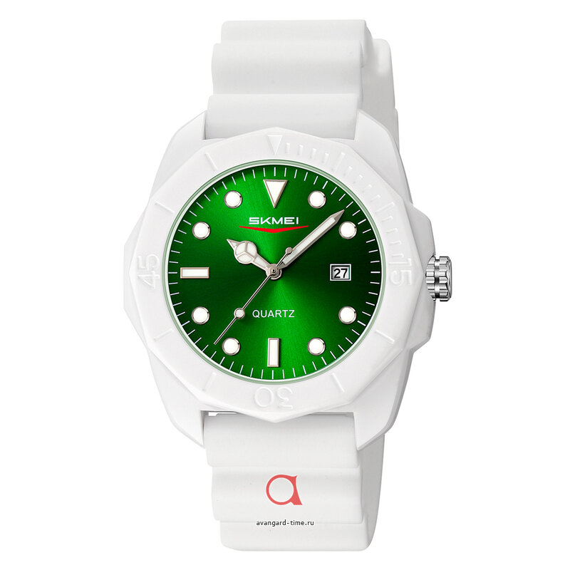 �������� ���� Skmei 2393WTGN white/green ������ �����