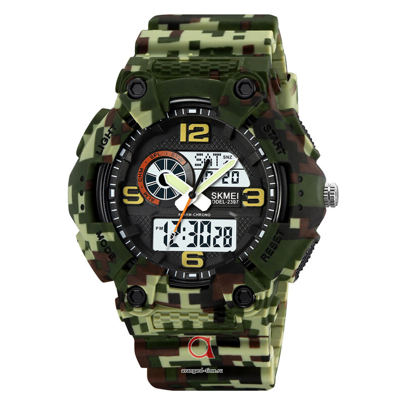 �������� ���� Skmei 2397CMGN army camo ������ �����