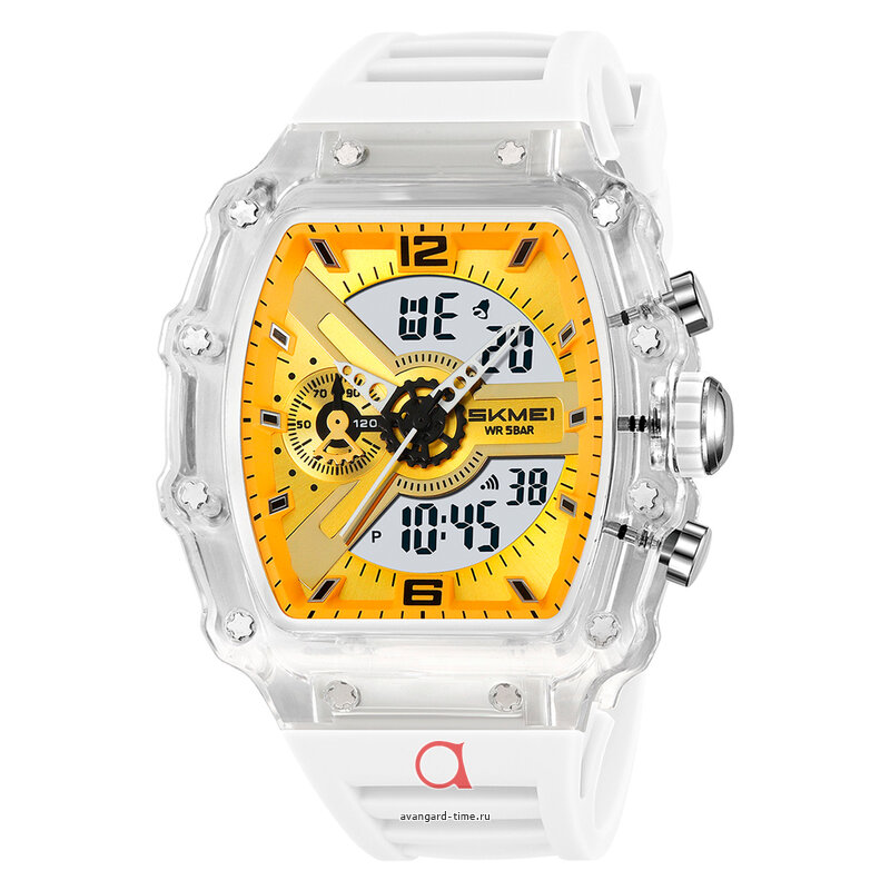   Skmei 2398WTGD white/gold  