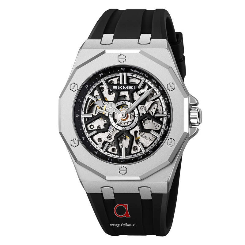 �������� ���� Skmei M036PSI silver-silica gel ������ �����