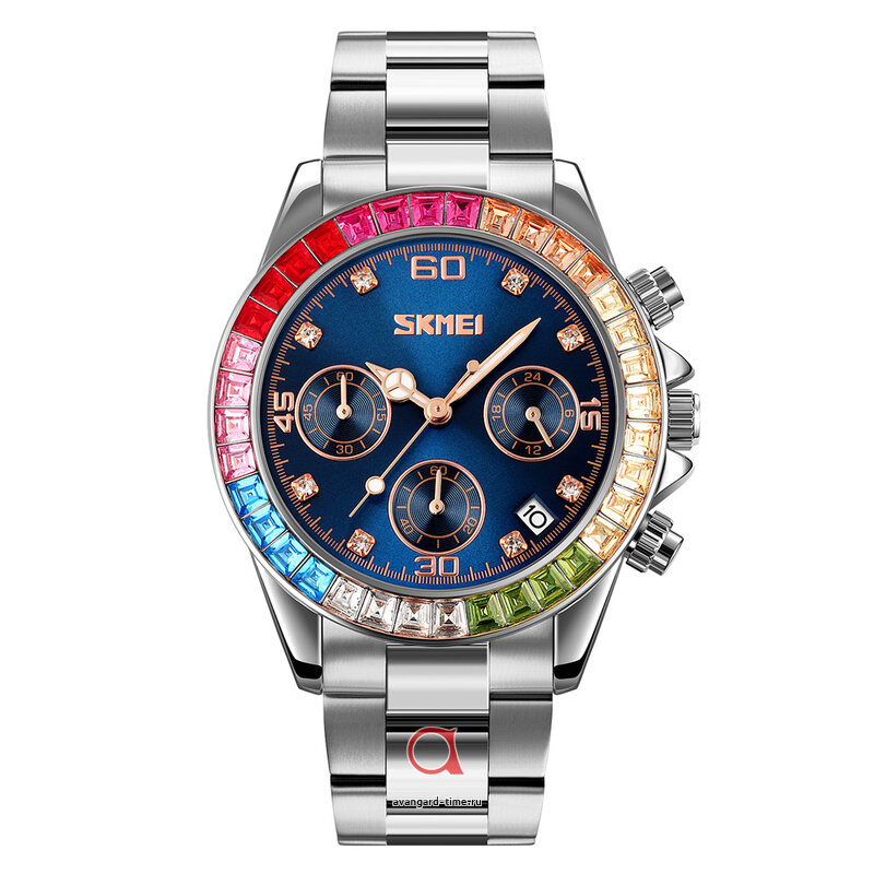 �������� ���� Skmei 9367SIBU silver/blue ������ �����