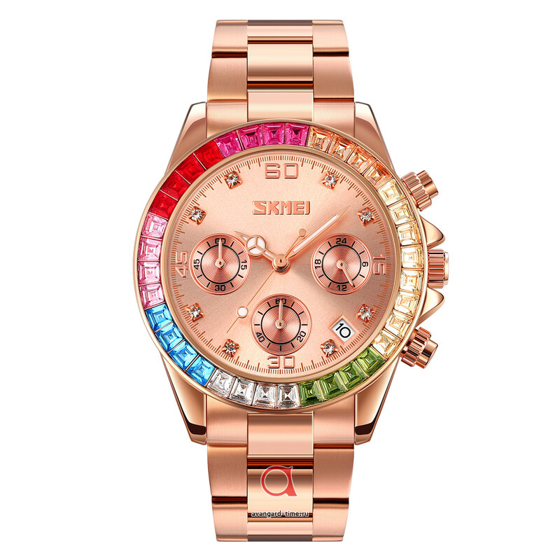 �������� ���� Skmei 9367RGRG rose gold/rose gold ������ �����