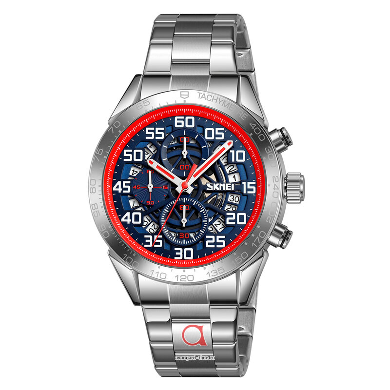   Skmei 9338SIBU silver/blue  