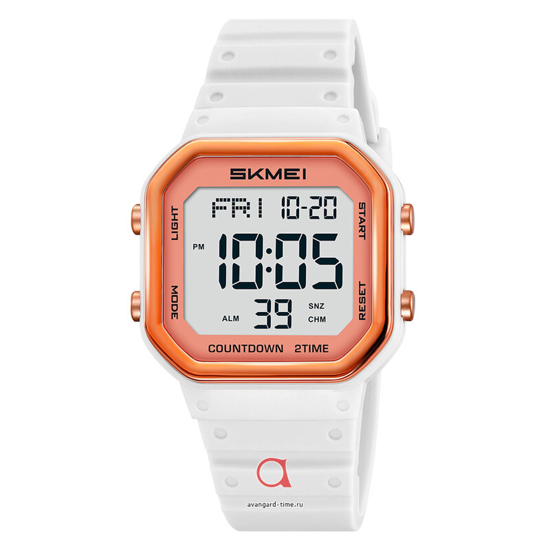 �������� ���� Skmei 2439WTPK white/pink ������ �����