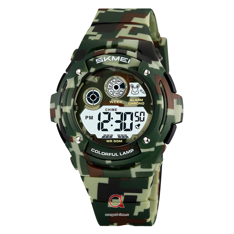 �������� ���� Skmei 2430CMGN army camo ������ �����