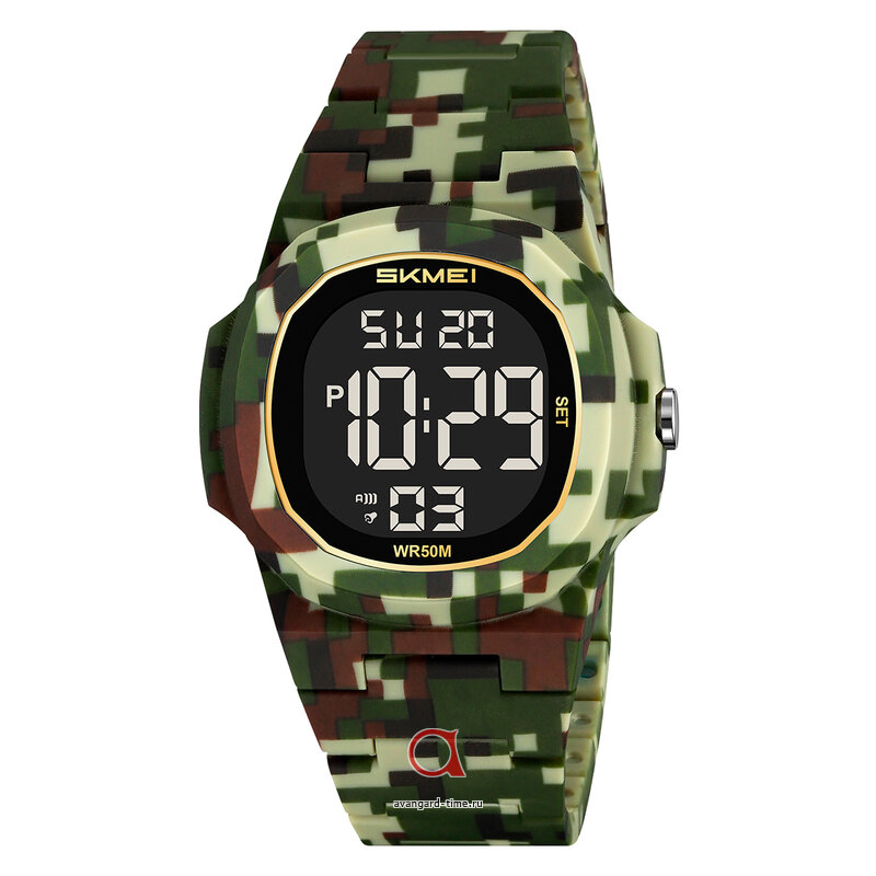   Skmei 2428CMGN army green camo  
