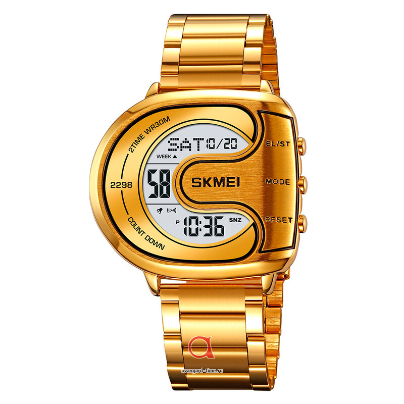   Skmei 2298GDWT gold-white  