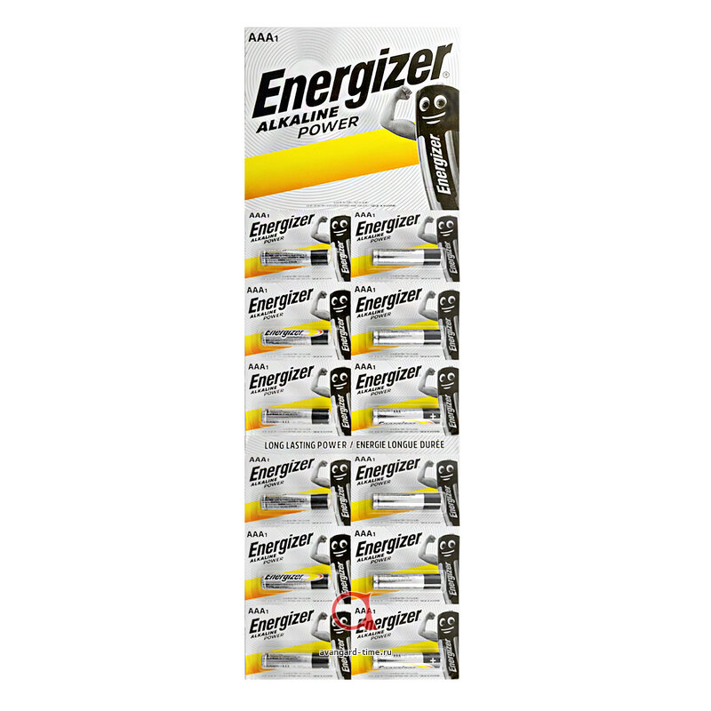    ENERGIZER LR03,  AAA, ALKALINE 12BL  