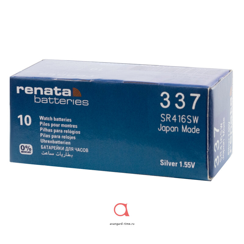 ��������� ��� ����� RENATA 337 (10 BOX) ������ �����
