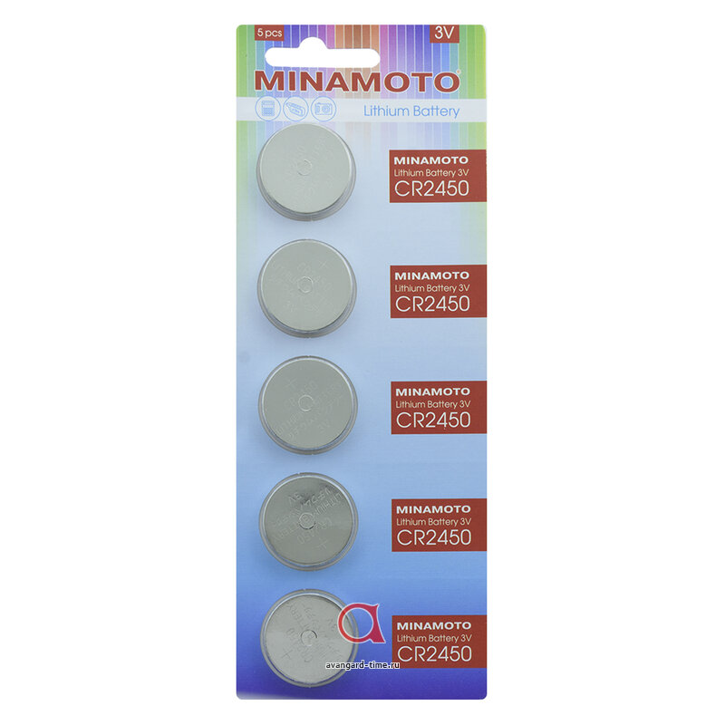    MINAMOTO CR2450/5BL  